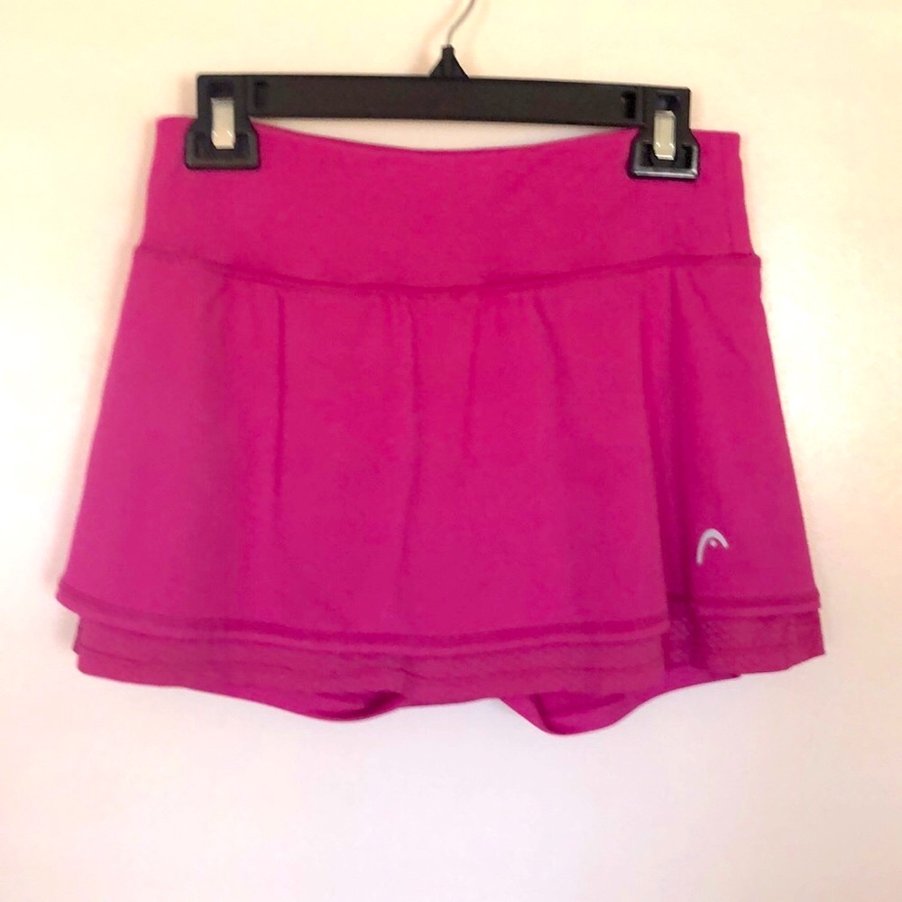 Head Tennis Skirt with Built-In Shorts Sz S
